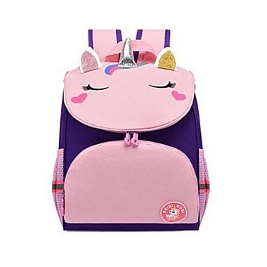 Children&#39;s 3D Waterproof Backpacks Unicorns - Light Purple. View a larger version of this product image.