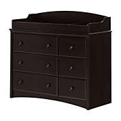 South Shore Angel Changing Table 6-Drawers - Espresso
