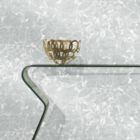 Alternate image 1 for Roommates Decor Modern Metallic Leaf Peel & Stick Wallpaper - Silver