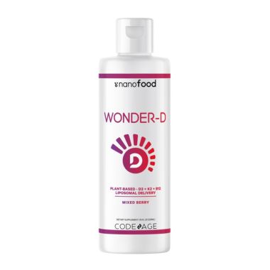 Codeage Liposomal Wonder-D, Vitamin D3 + K2 + B12 Liquid Supplement - 7.6 fl oz. View a larger version of this product image.