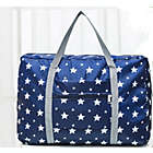 Alternate image 0 for Kitcheniva  Navy Star 1 pack Foldable Travel Luggage Carry-on Shoulder Duffle Bag