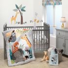 Alternate image 0 for Bedtime Originals Mighty Jungle Animals 3-Piece Baby Nursery Crib Bedding Set