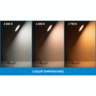 Alternate image 1 for Daylight Tricolor Lamp - U45200 - Adjustable Brightness - LED - 6,000K, 4,000K, 2,700K