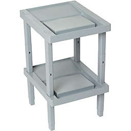 RAKABOT - Locker Size Storage Shelf for Shoes, Winter Boots and Rain Boots, With Water Collection System, Gray
