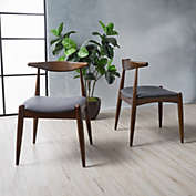 GDFStudio Sandra Mid-Century Modern Dining Chairs (Set of 2)