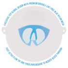 Alternate image 3 for TCP Global 250 Pack of Paint Strainers with Fine 190 Micron Filter Tips - Premium "PURE BLUE" Ultra-Flow Blue Nylon Mesh