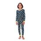 Alternate image 1 for Sleep On It Boys Snowboarding Spaceman Super Soft Snug Fit 2-Piece Pajama Sleep Set