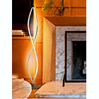 Alternate image 1 for Twist LED Floor Lamp - Silver