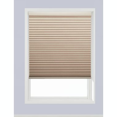 Linen Avenue Custom Cordless 34" W x 84" H Muslin Blackout Cellular Shade. View a larger version of this product image.