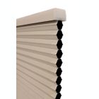 Alternate image 2 for Linen Avenue Custom Cordless 34" W x 84" H Muslin Blackout Cellular Shade