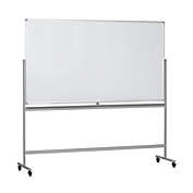 SD Studio Designs Large 72&quot; x 40&quot; Double-Sided Flip Easel Gray/White