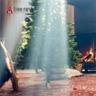 Alternate image 2 for Tree Nest Medium Gentle Christmas Tree Stand for Artificial Trees, White