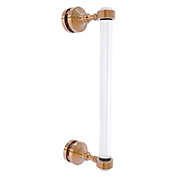 Allied Brass Pacific Grove Collection 12 Inch Single Side Shower Door Pull with Grooved Accents