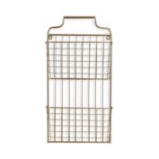 Cheungs Decorative 2 Tiered Golden Metal Wire Basket