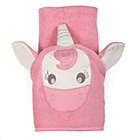 Alternate image 1 for Ninety Six Kids Bath Collection 27&quot; x 54&quot; Cotton Pink Unicorn Hooded Bath Towel