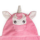Alternate image 3 for Ninety Six Kids Bath Collection 27&quot; x 54&quot; Cotton Pink Unicorn Hooded Bath Towel