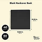 Alternate image 2 for Paper Junkie Blank Hardcover Book for Scrapbooking, DIY Photo Album (10x10 In, 40 Sheets)