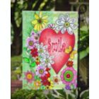 Alternate image 2 for Caroline's Treasures Smile Valentine's Day Flag Garden Size 11.25 x 15.5