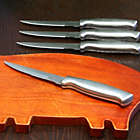 Alternate image 3 for Oster Baldwyn 4.5 Inch Stainless Steel Steak Knife, Set of 4