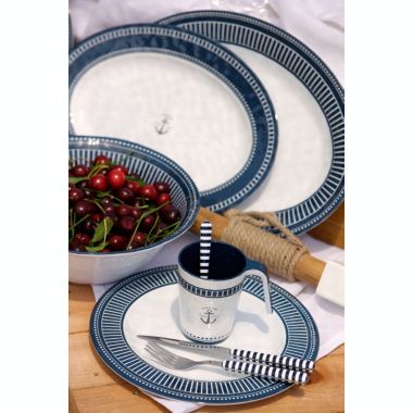 Marine Business Sailor Soul Dessert Plate - Set of 6. View a larger version of this product image.