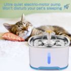 Alternate image 1 for Ownpets Pet Water Fountain for Cat and Dog with LED Light & Stainless Steel Drinking Panel