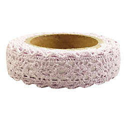 Wrapables Decorative Lace Tape, Light Purple