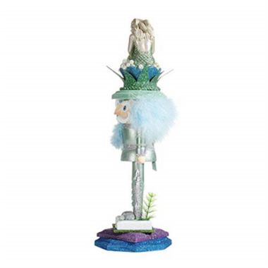 Kurt Adler (#HA0478) Hollywood Mermaid King Nutcracker, 17.5". View a larger version of this product image.