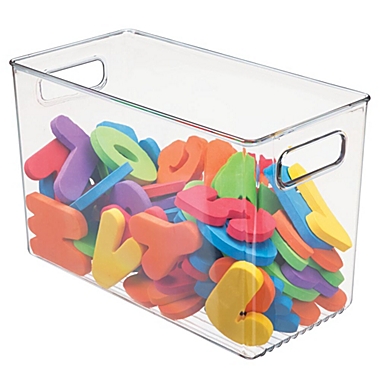 mDesign Storage Organizer Bin with Handles for Cube Furniture, 8 Pack. View a larger version of this product image.