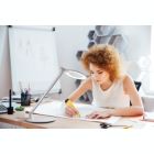 Alternate image 2 for Daylight Halo Go Rechargeable Magnifier - U25201 - Adjustable Brightness - LED - 5 Diopter Magnification