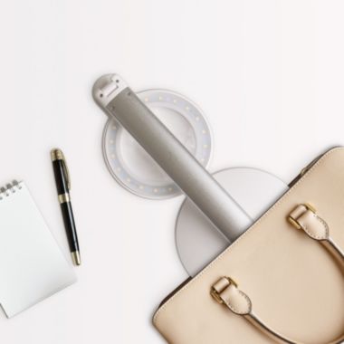 Daylight Halo Go Rechargeable Magnifier - U25201 - Adjustable Brightness - LED - 5 Diopter Magnification. View a larger version of this product image.