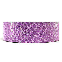 Wrapables Washi Masking Tape, Sweet and Shimmery Group / Metallic Purple Snake Print
