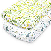 Jungle Monkey Green Sisi Baby Design Diaper Changing Table Pad Cover 