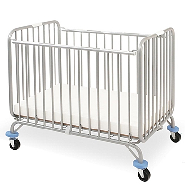 L.A. Baby Chromacoat Deluxe Holiday Crib - Chrome. View a larger version of this product image.