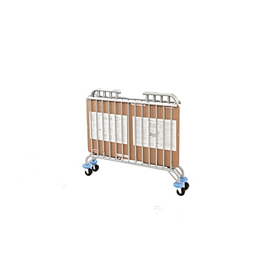 L.A. Baby Chromacoat Deluxe Holiday Crib - Chrome. View a larger version of this product image.