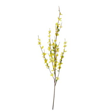 Allstate 38" Yellow Forsythia Artificial Decorative Floral Spray. View a larger version of this product image.