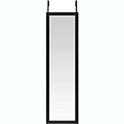 Americanflat Over The Door Mirror - Full-Length Floating Mirror for Home Decor