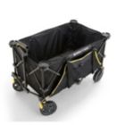 Alternate image 2 for Gorilla Carts Foldable Utility Beach Wagon with Oversized Bed in Black