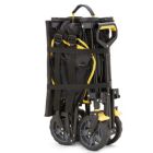 Alternate image 3 for Gorilla Carts Foldable Utility Beach Wagon with Oversized Bed in Black