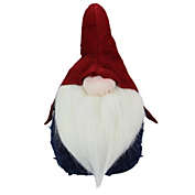 Northlight 10" Red and White Gnome with Hat Christmas Figurine