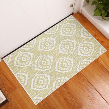Sussexhome 2 x 3 Foot Heavy Duty Low Pile Rug Runner - Ultra-Thin Non Slip Area Rug - Washable Cotton Indoor Rug for Front Door Foyer Rug for Entryway. View a larger version of this product image.