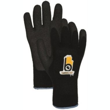 Lfs Glove Atlas C4005BKXL Thermal Knit with Rubber Palm, X-Large, Black. View a larger version of this product image.