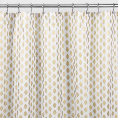 72" x 84" mDesign Long Herringbone Weave Fabric Shower Curtain White 