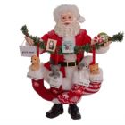 Alternate image 0 for Kurt Adler (#FA0150) Fabriche Pet Adoption Santa, 10.5"