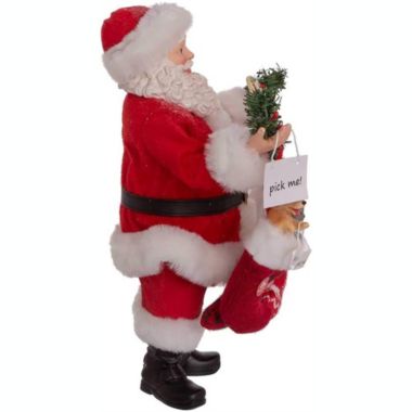 Kurt Adler (#FA0150) Fabriche Pet Adoption Santa, 10.5". View a larger version of this product image.