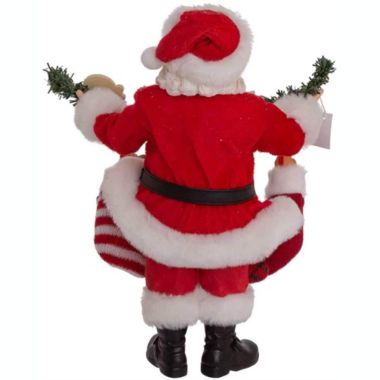 Kurt Adler (#FA0150) Fabriche Pet Adoption Santa, 10.5". View a larger version of this product image.