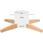 Alternate image 0 for Tree Nest Christmas Tree Stand Base for Real 10ft Trees Nordic Style Decoration Timber, Large White