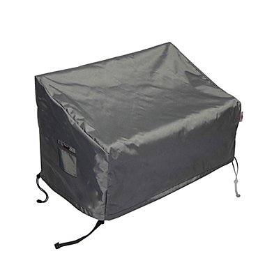Summerset Shield Titanium 3-Layer Polyester Water Resistant Outdoor Sofa Cover - 86x35", Dark Grey. View a larger version of this product image.