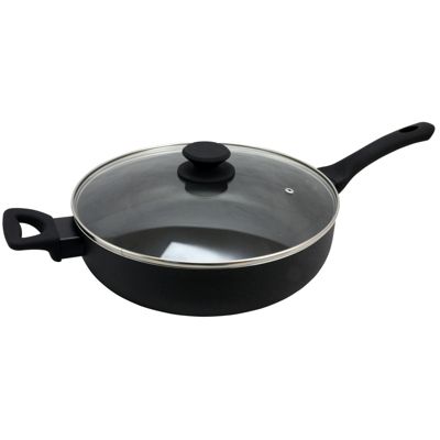 NEW REPLACEMENT VENTED FRYING FRY PAN SAUCEPAN CASSEROLE GLASS LID COVER 28CM 