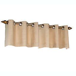 Commonwealth Thermalogic Weather Cotton Fabric Grommet Top Valance - 40x15