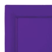 Smarty Had A Party 6.5" Grape Purple Square Plastic Cake Plates (120 Plates)